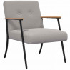 fotel Jasnoszary 59 x 75 x 78 cm