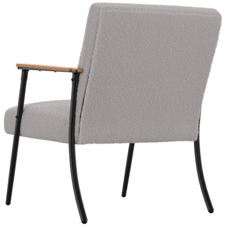 fotel Jasnoszary 59 x 75 x 78 cm
