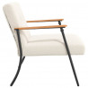 fotel Kremowy 59 x 75 x 78 cm
