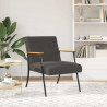 fotel Ciemnoszary 59 x 75 x 78 cm