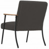 fotel Ciemnoszary 59 x 75 x 78 cm