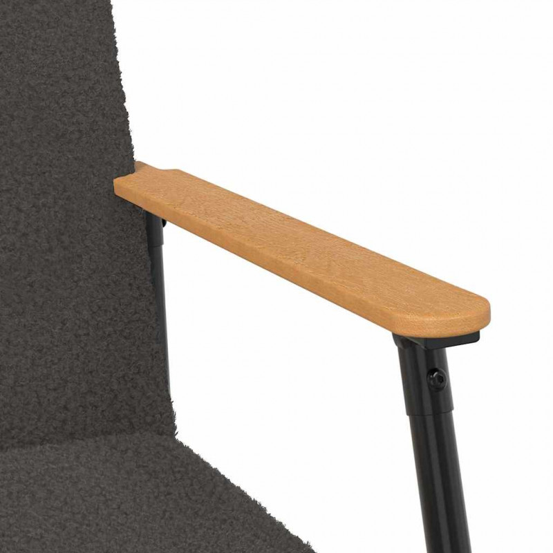 fotel Ciemnoszary 59 x 75 x 78 cm