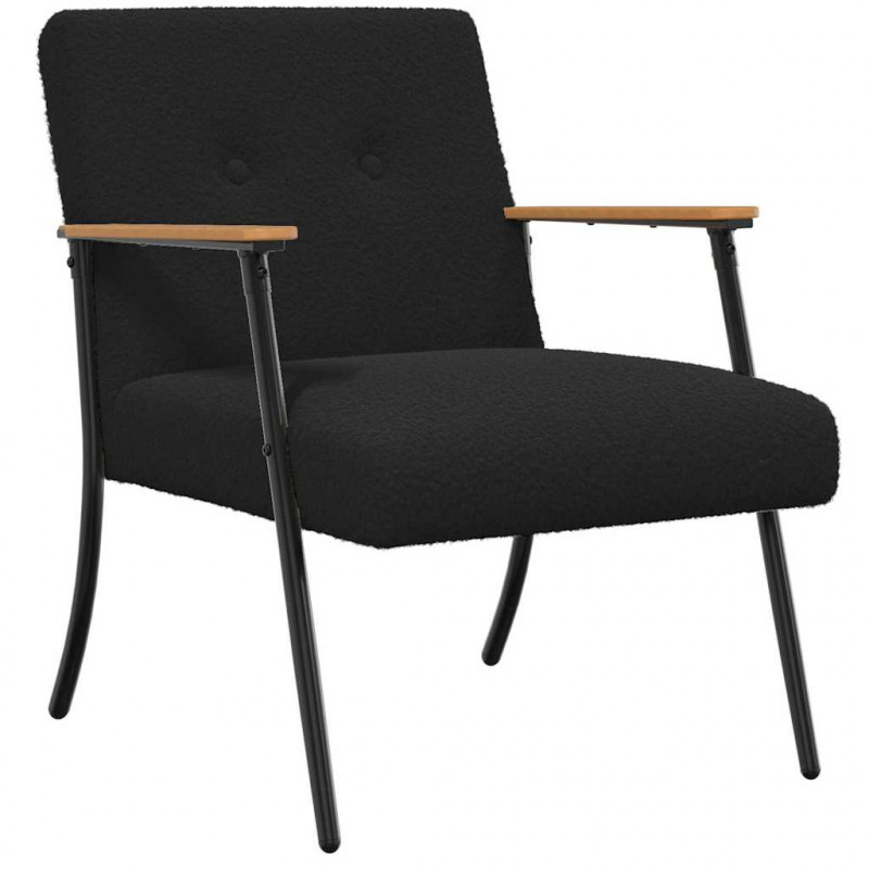 fotel Czarny 59 x 75 x 78 cm