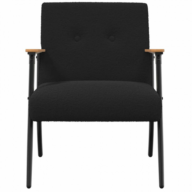 fotel Czarny 59 x 75 x 78 cm
