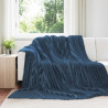 Koc Granatowy 240 x 220 cm Polar