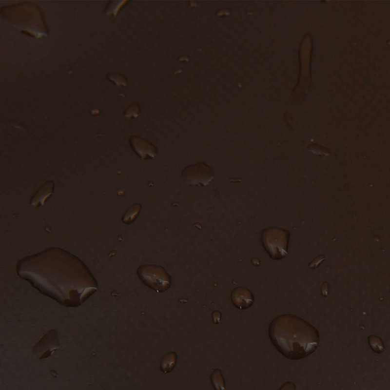 Plandeka 650g / m² Brązowy 3 x 3 m Płótno z powłoką PVC