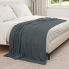 Koce narzutowe 6 pcs Ciemnoszary 210 x 140 cm Polar
