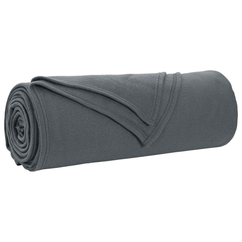 Koce narzutowe 6 pcs Ciemnoszary 280 x 210 cm Polar