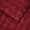 Koc Bordeaux Czerwony 150 x 130 cm Polar