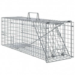 Pułapka na zwierzęta Antracyt 61 x 20 x 21,5 cm Stal