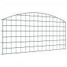 Zestaw Ogrodzenia Stawu 5 pcs Zielony 100 x 50 cm Stal