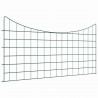 Zestaw Ogrodzenia Stawu 5 pcs Zielony 100 x 50 cm Stal