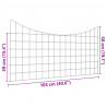 Zestaw Ogrodzenia Stawu 5 pcs Zielony 100 x 50 cm Stal