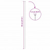 Zestaw Ogrodzenia Stawu 5 pcs Zielony 100 x 50 cm Stal