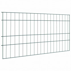 Zestaw Ogrodzenia Stawu 5 pcs Zielony 100 x 50 cm Stal