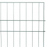 Zestaw Ogrodzenia Stawu 5 pcs Zielony 100 x 50 cm Stal