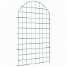 Zestaw Ogrodzenia Stawu 8 pcs Zielony 50 x 80 cm Stal