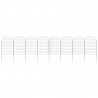 Zestaw Ogrodzenia Stawu 8 pcs Zielony 50 x 80 cm Stal
