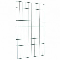Zestaw Ogrodzenia Stawu 8 pcs Zielony 50 x 80 cm Stal