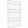 Zestaw Ogrodzenia Stawu 8 pcs Zielony 50 x 80 cm Stal