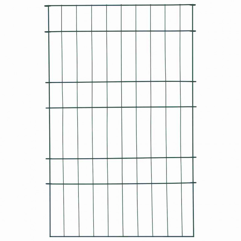 Zestaw Ogrodzenia Stawu 8 pcs Zielony 50 x 80 cm Stal