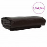 Plandeka 650g / m² Brązowy 1,5 x 2,5 m Płótno z powłoką PVC
