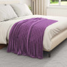Koc Fioletowy 150 x 130 cm Polar
