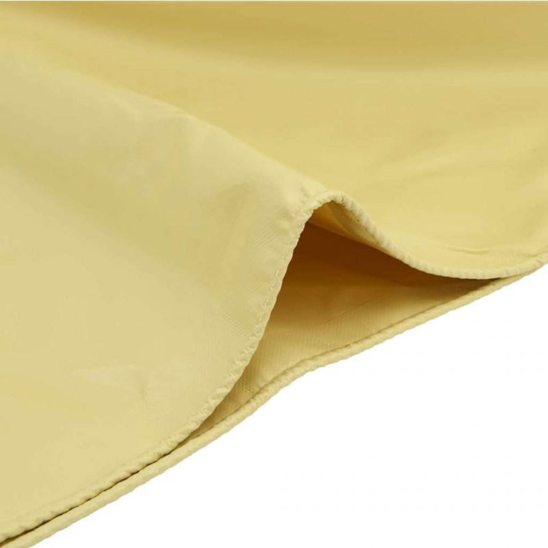 Plandeka 650g / m² Beżowy 3 x 5 m Płótno z powłoką PVC