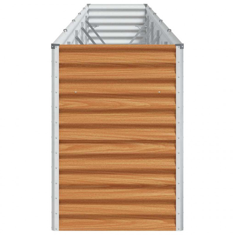 Podniesiona rabata ogrodowa 485 x 50 x 68 cm Stal Galwanizowana