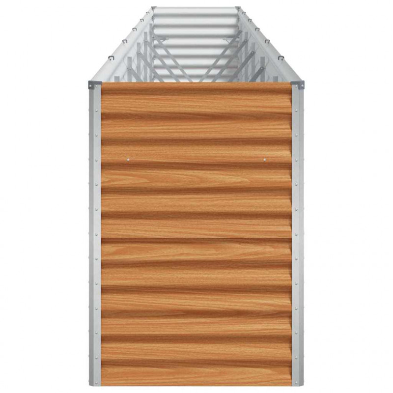 Podniesiona rabata ogrodowa 582 x 50 x 68 cm Stal Galwanizowana