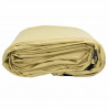 Plandeka 650g / m² Beżowy 2,5 x 4,5 m Płótno z powłoką PVC