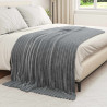 Koce narzutowe 6 pcs Ciemnoszary 200 x 150 cm Polar