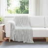 Koce narzutowe 6 pcs Szary 150 x 130 cm Polar