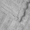 Koce narzutowe 6 pcs Szary 150 x 130 cm Polar