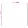 Koce narzutowe 6 pcs Szary 270 x 240 cm Polar