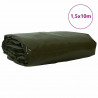 Plandeka 650g / m² Zielony oliwkowy 1,5 x 10 m