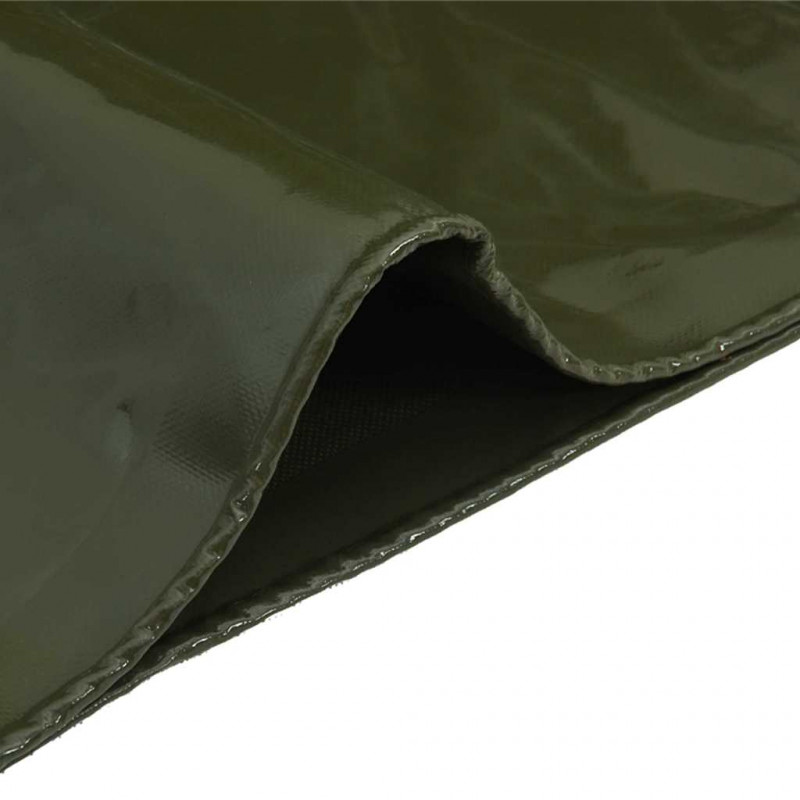 Plandeka 650g / m² Zielony oliwkowy 1,5 x 10 m