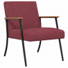 fotel Czerwone wino 59 x 75 x 78 cm tkanina