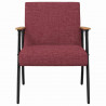 fotel Czerwone wino 59 x 75 x 78 cm tkanina