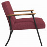 fotel Czerwone wino 59 x 75 x 78 cm tkanina