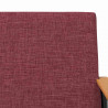 fotel Czerwone wino 59 x 75 x 78 cm tkanina