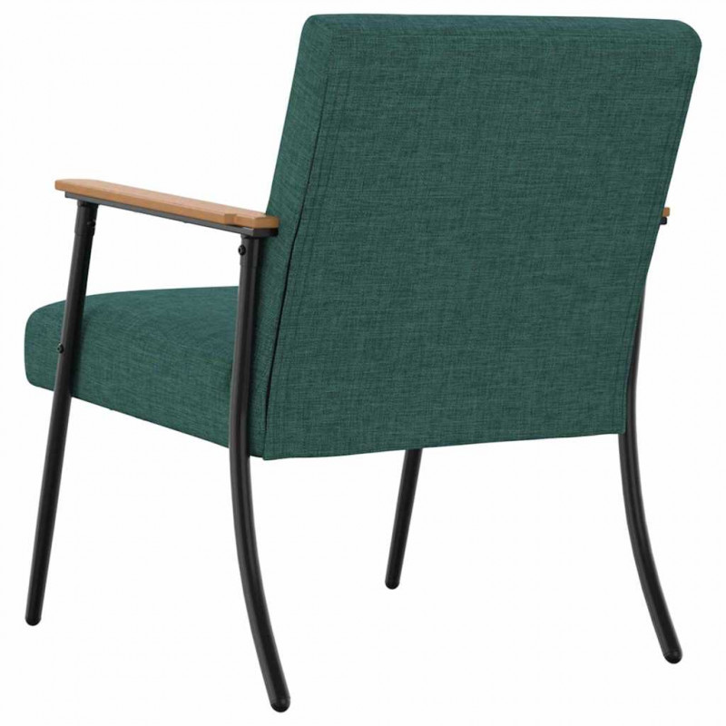 fotel Ciemna zieleń 59 x 75 x 78 cm tkanina