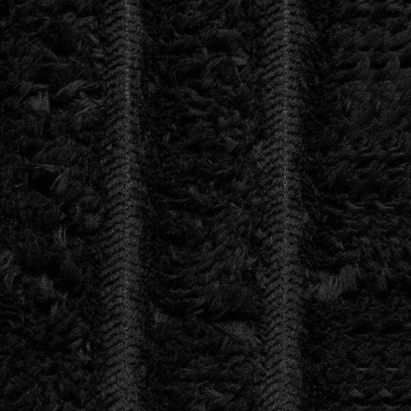 Koce narzutowe 6 pcs Czarny 270 x 240 cm Polar
