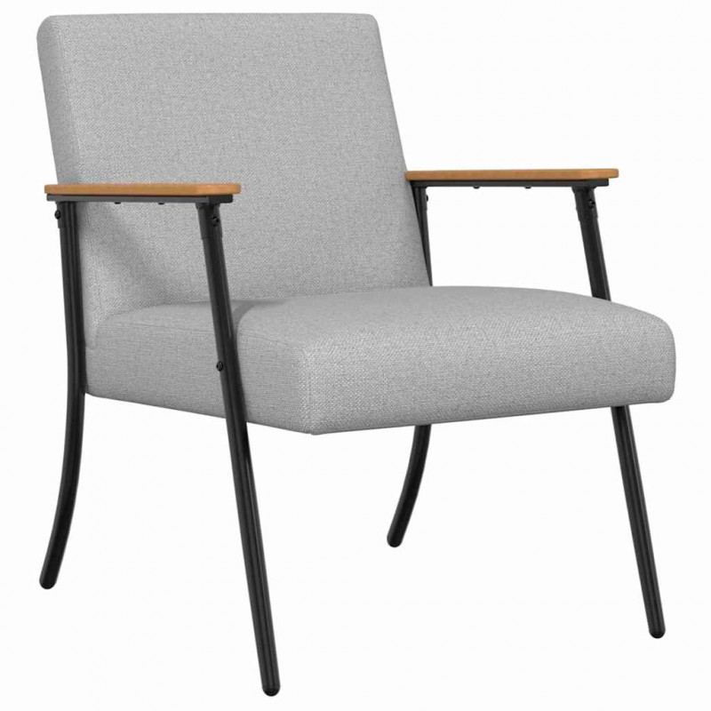 fotel Szary chmur 59 x 75 x 78 cm tkanina