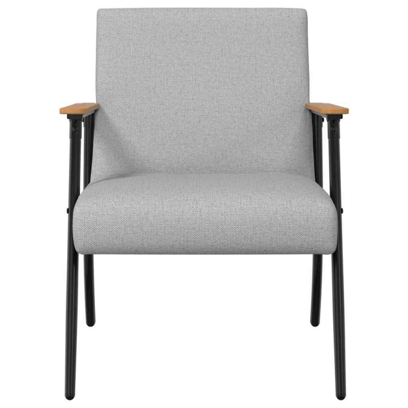 fotel Szary chmur 59 x 75 x 78 cm tkanina