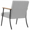 fotel Szary chmur 59 x 75 x 78 cm tkanina