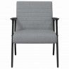 fotel Jasnoszary 59 x 75 x 78 cm tkanina
