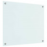 Panel kuchenny Biały 70 x 60 cm szkło hartowane