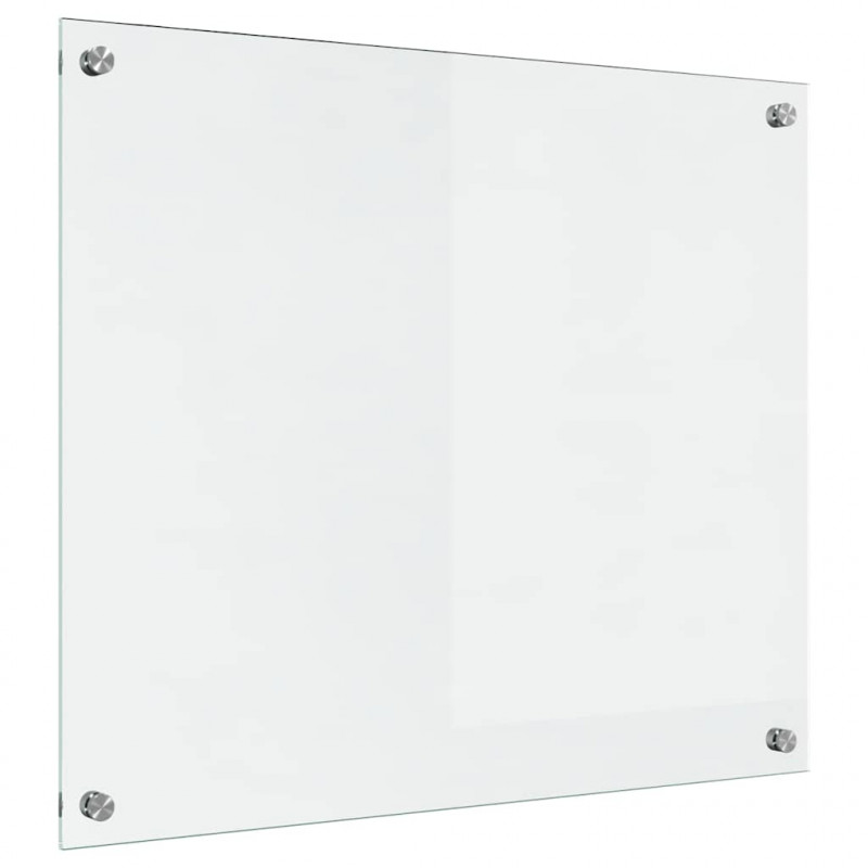 Panel kuchenny przezroczysty 70 x 60 cm szkło hartowane