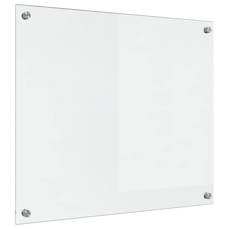 Panel kuchenny przezroczysty 70 x 60 cm szkło hartowane